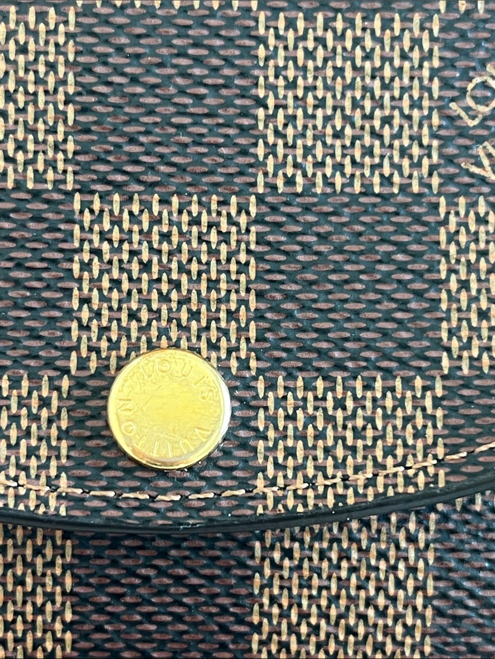 Louis Vuitton Damier Ebene Checkerboard Compact Wallet in Brown - Picture 8 of 10